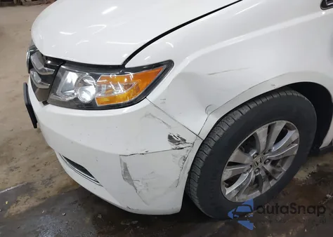 2015 Honda Odyssey Ex-L from USA, damaged, VIN 5FNRL5H63FB107784
